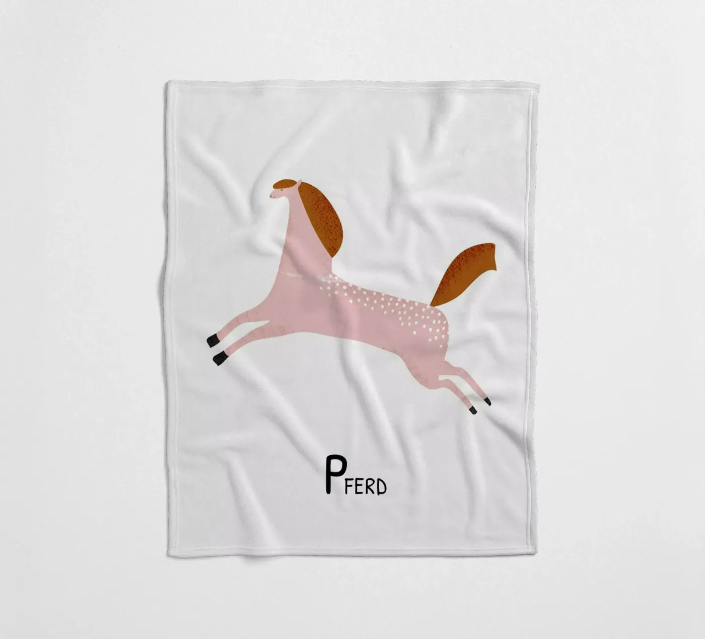 Pferd fleecedeken van Little Flourishes