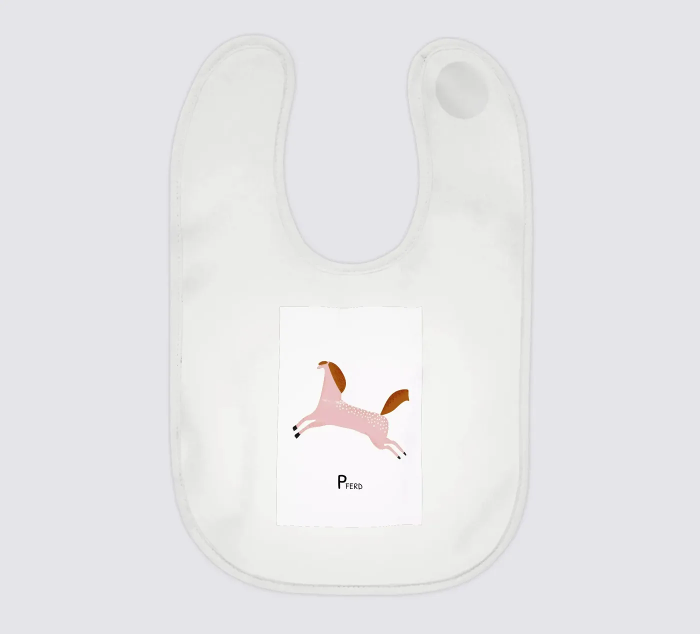 Pferd Babylätzchen von Little Flourishes