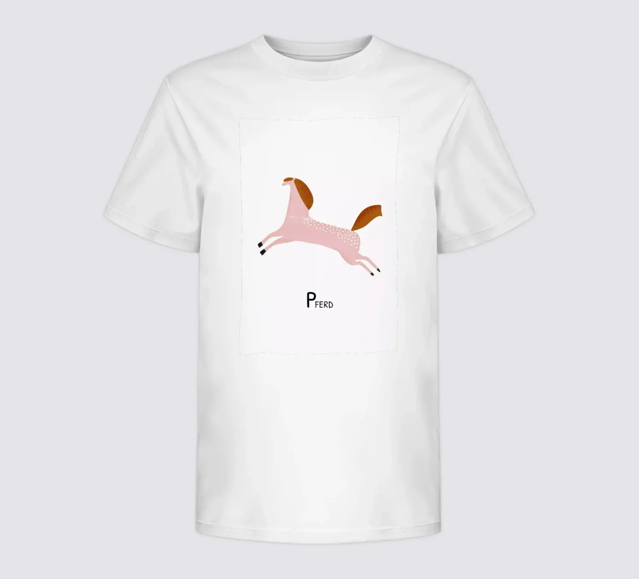 Pferd t-shirt bambini da Little Flourishes