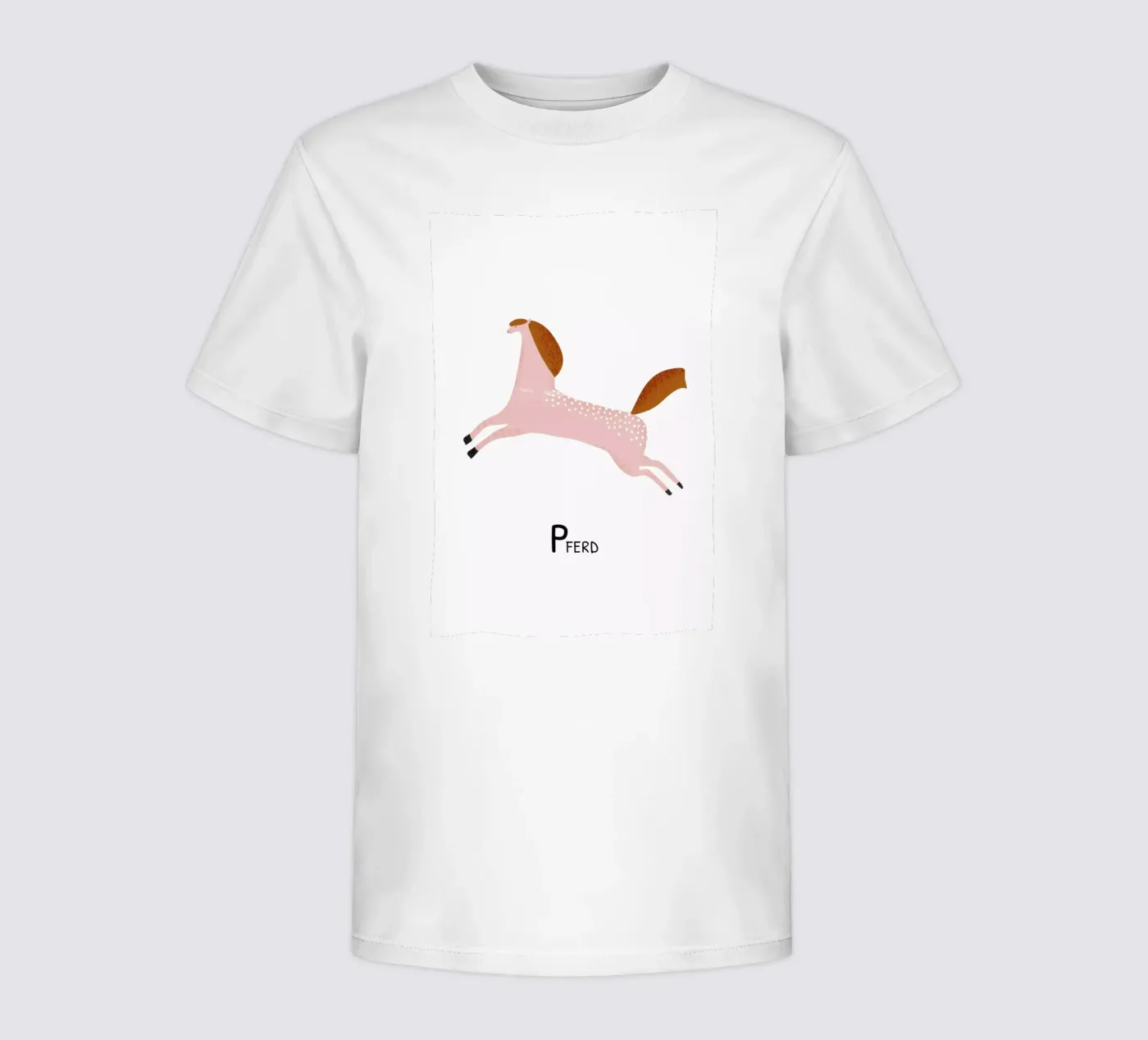 Pferd kinder t-shirt van Little Flourishes