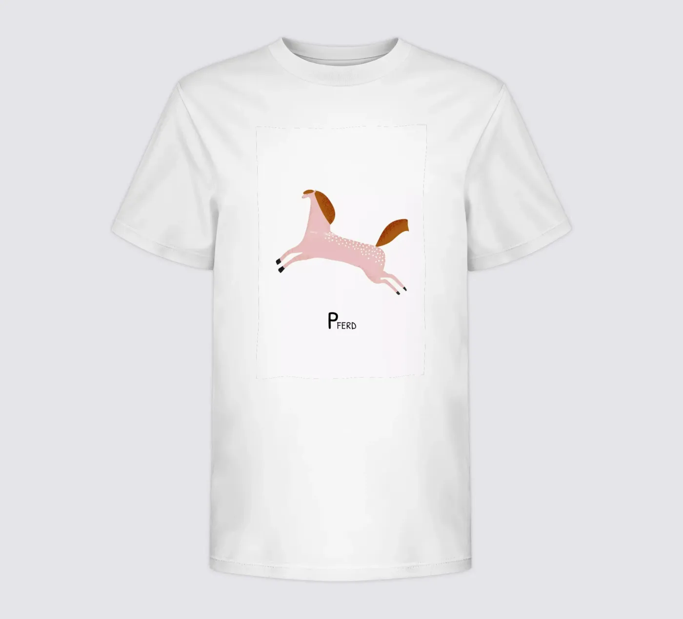 Pferd Kinder T-Shirt von Little Flourishes