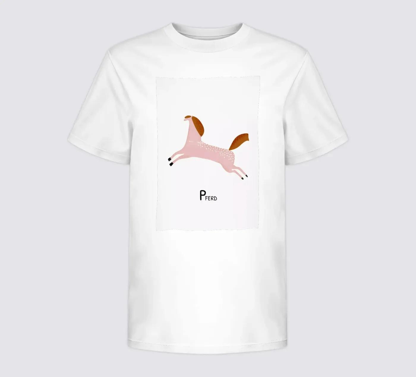 Pferd Kinder T-Shirt von Little Flourishes