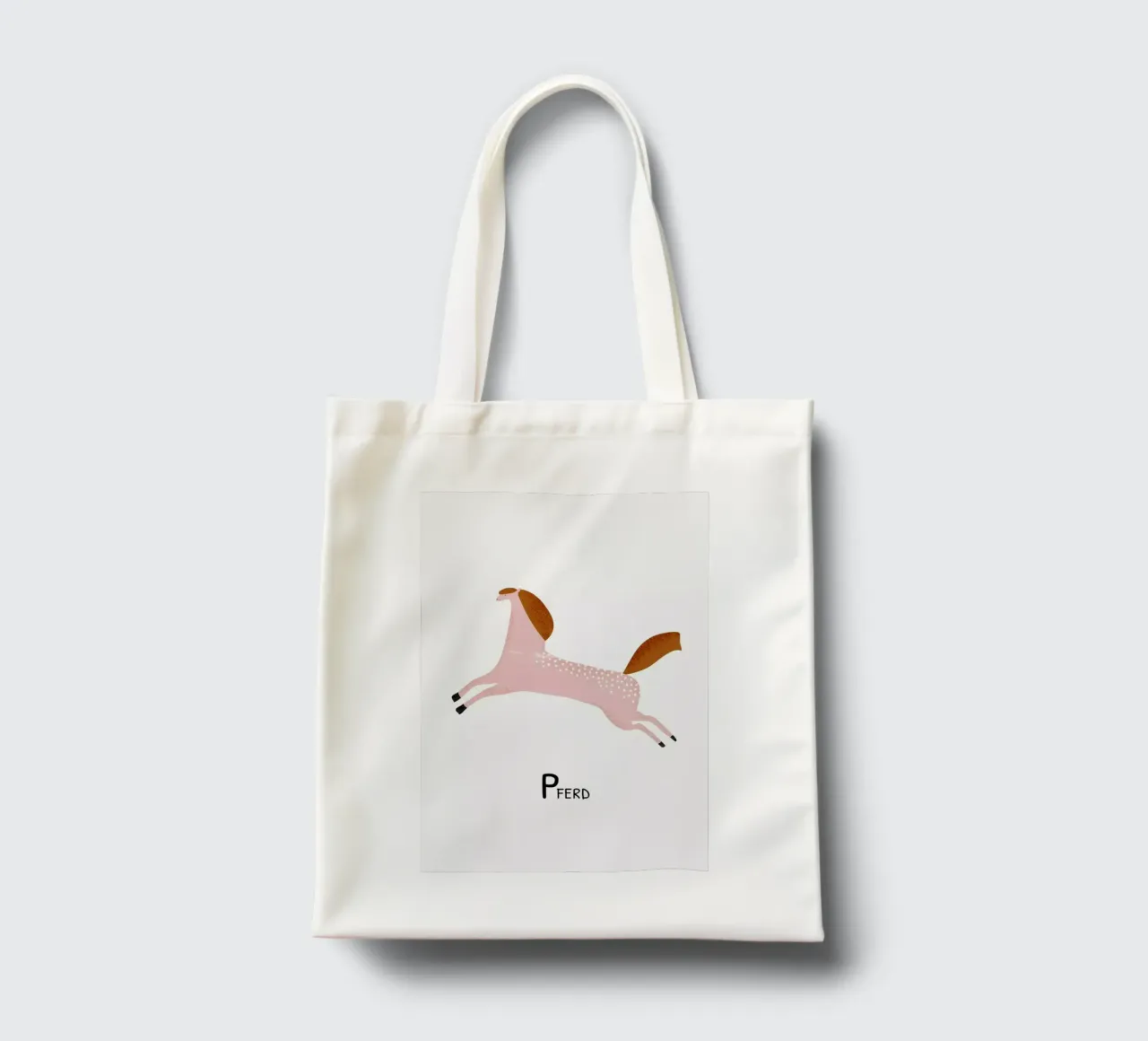 Pferd borsa in juta da Little Flourishes
