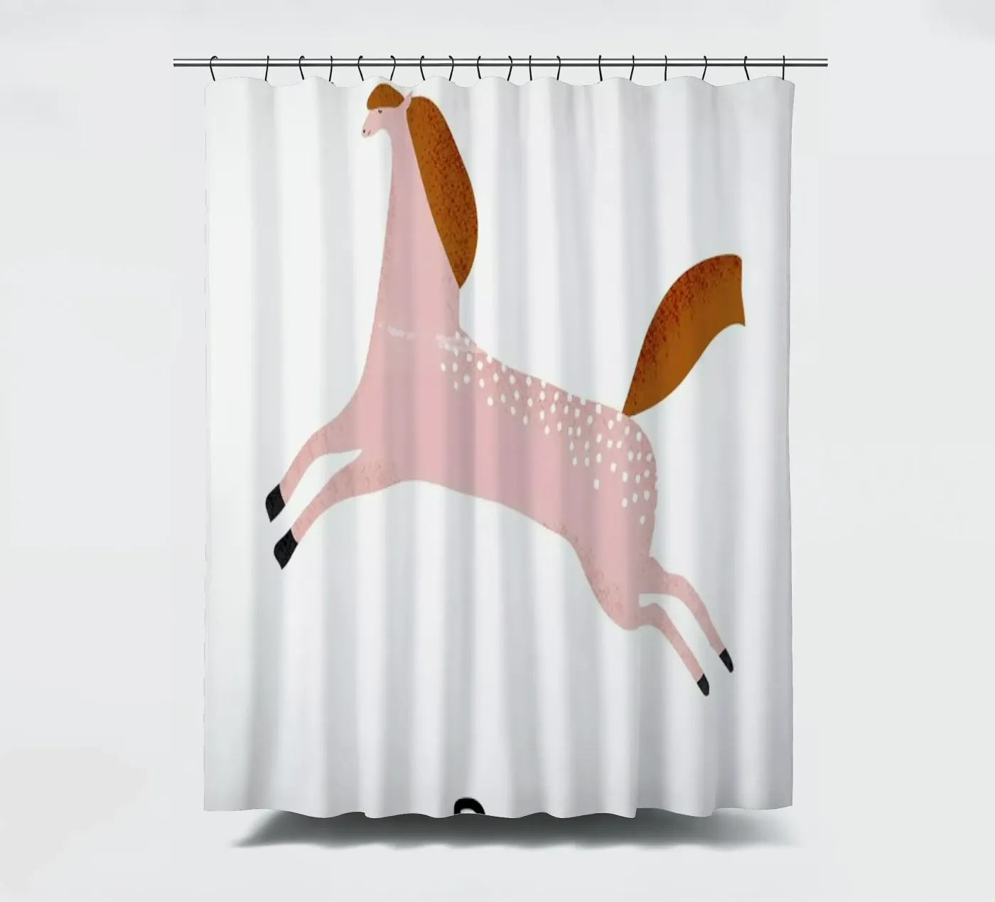 Pferd Duschvorhang von Little Flourishes