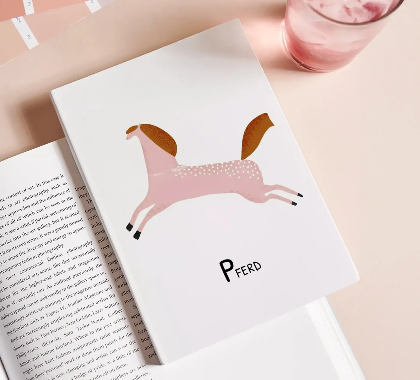 Pferd notebook by Little Flourishes