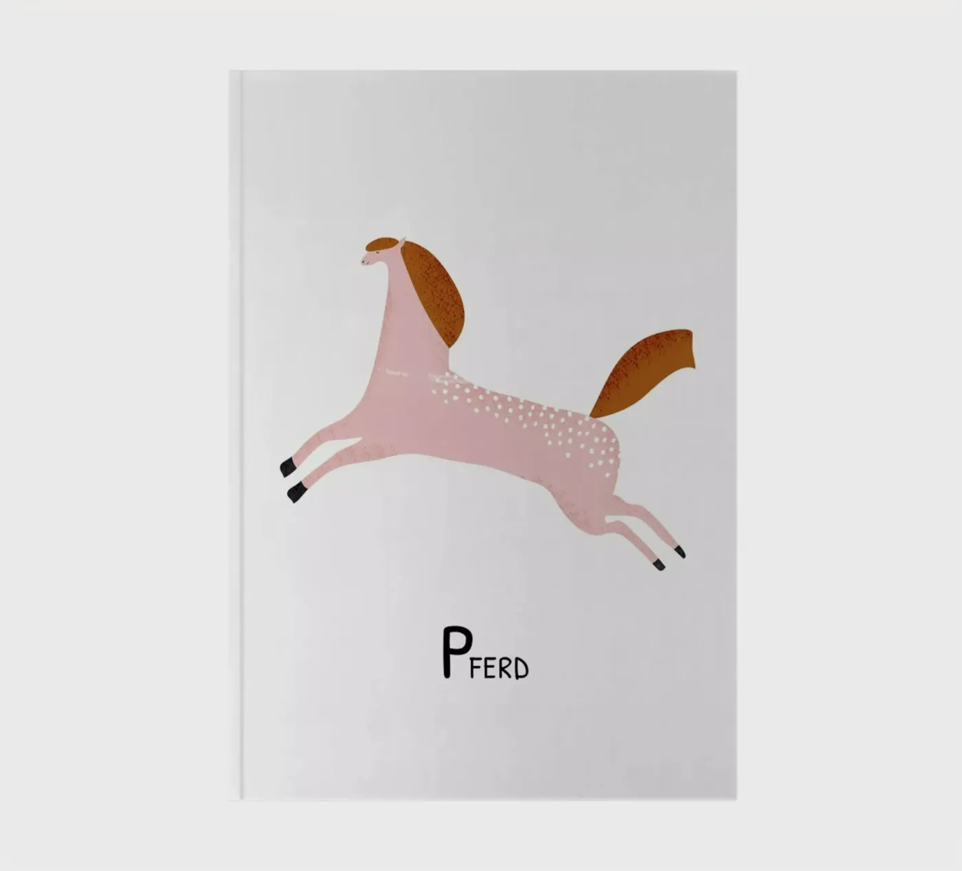 Pferd notebook by Little Flourishes