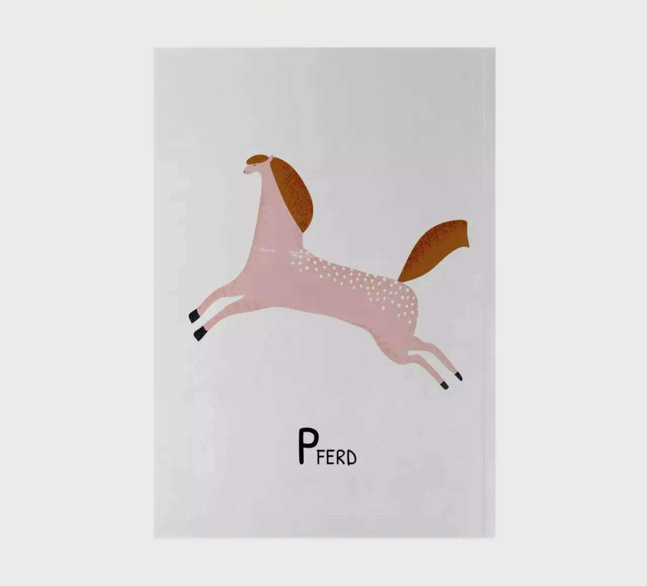 Pferd notebook by Little Flourishes