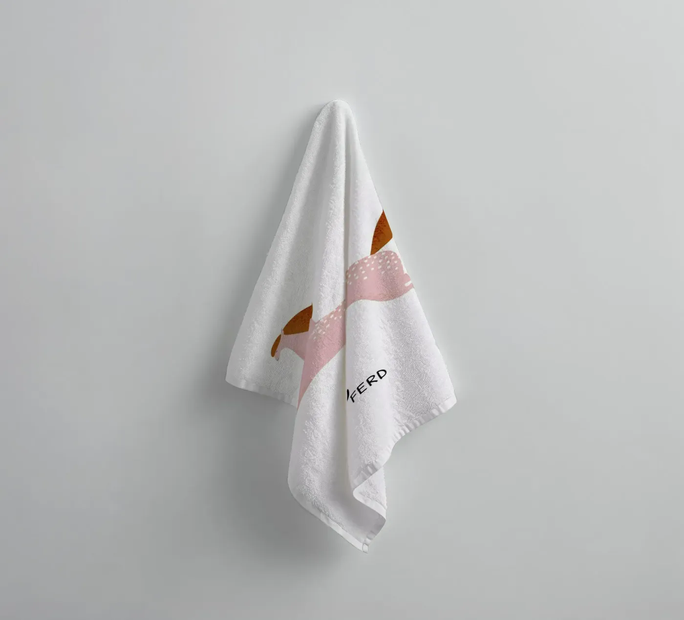 Pferd badhanddoek van Little Flourishes