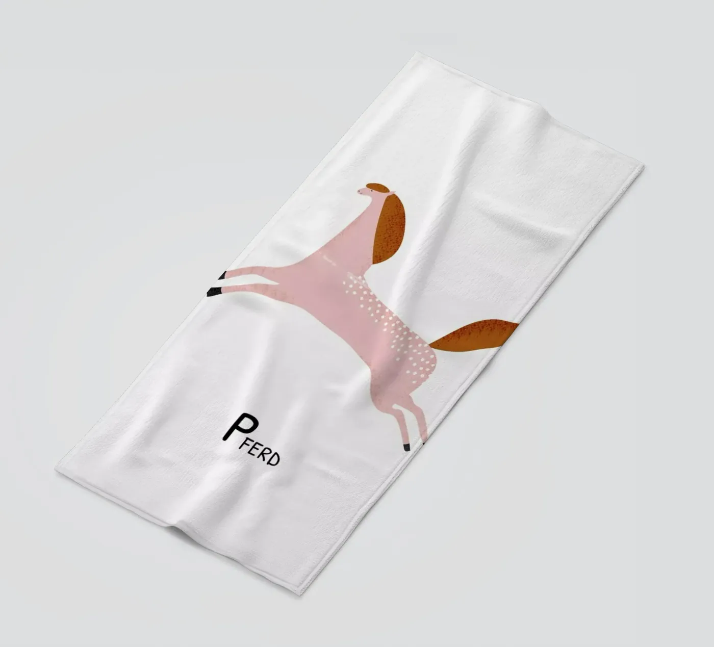 Pferd Strandtuch von Little Flourishes