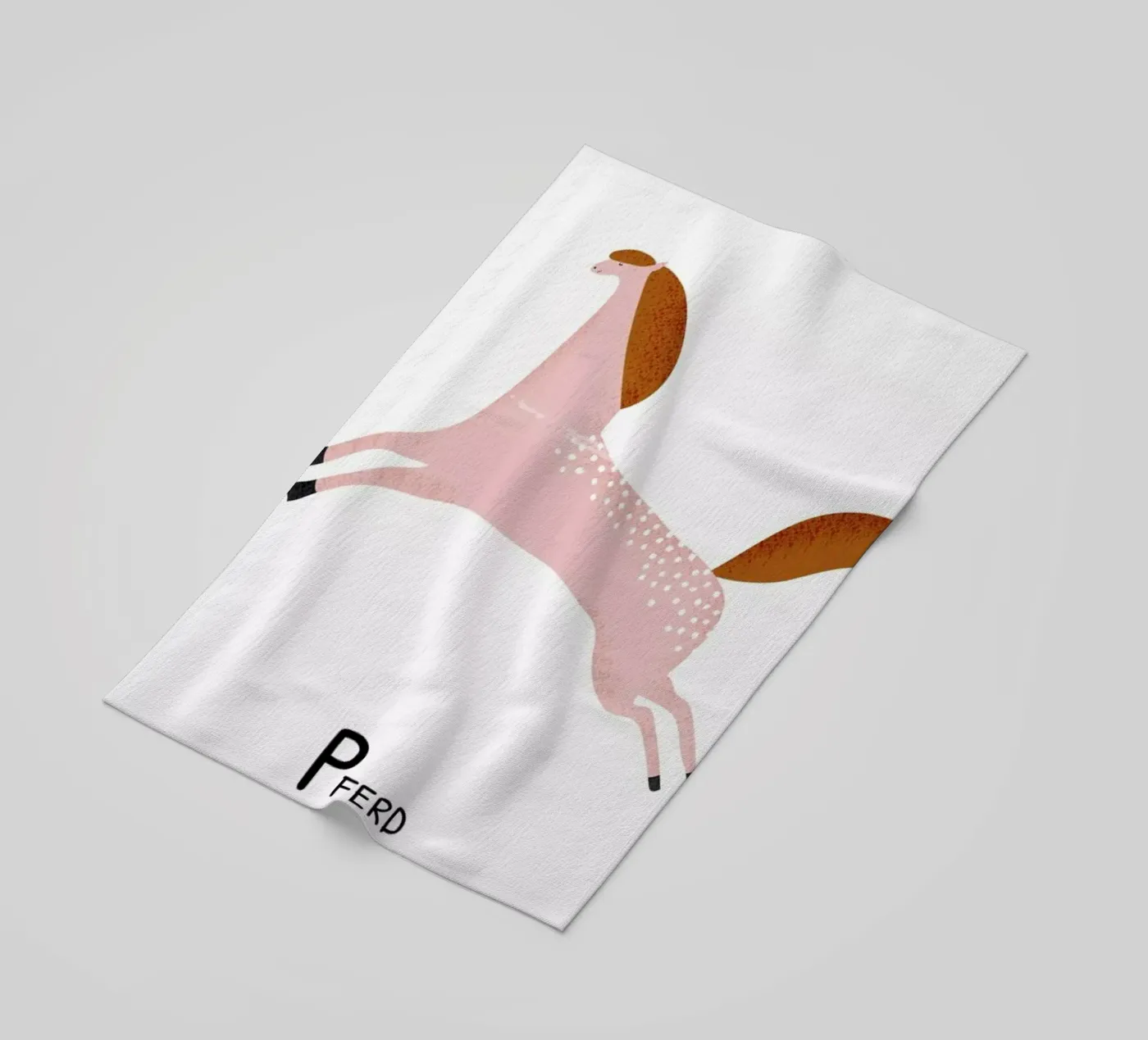 Pferd Strandtuch von Little Flourishes