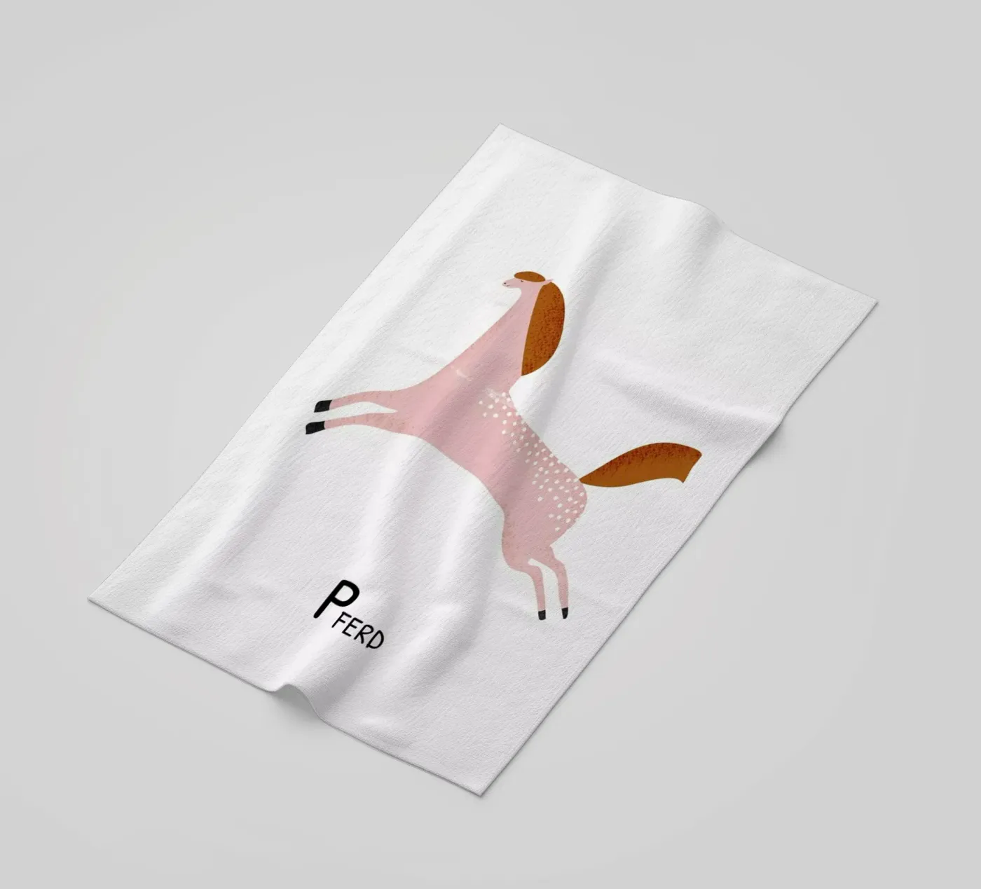 Pferd Strandtuch von Little Flourishes