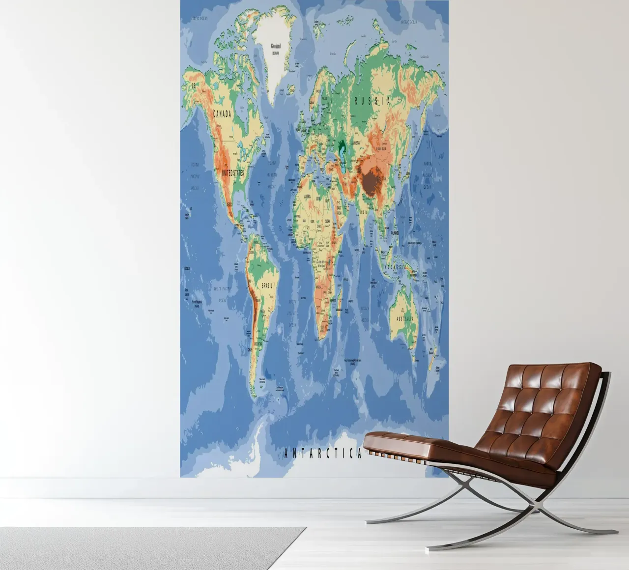 World Map photo wallpaper by Aiden Garcia