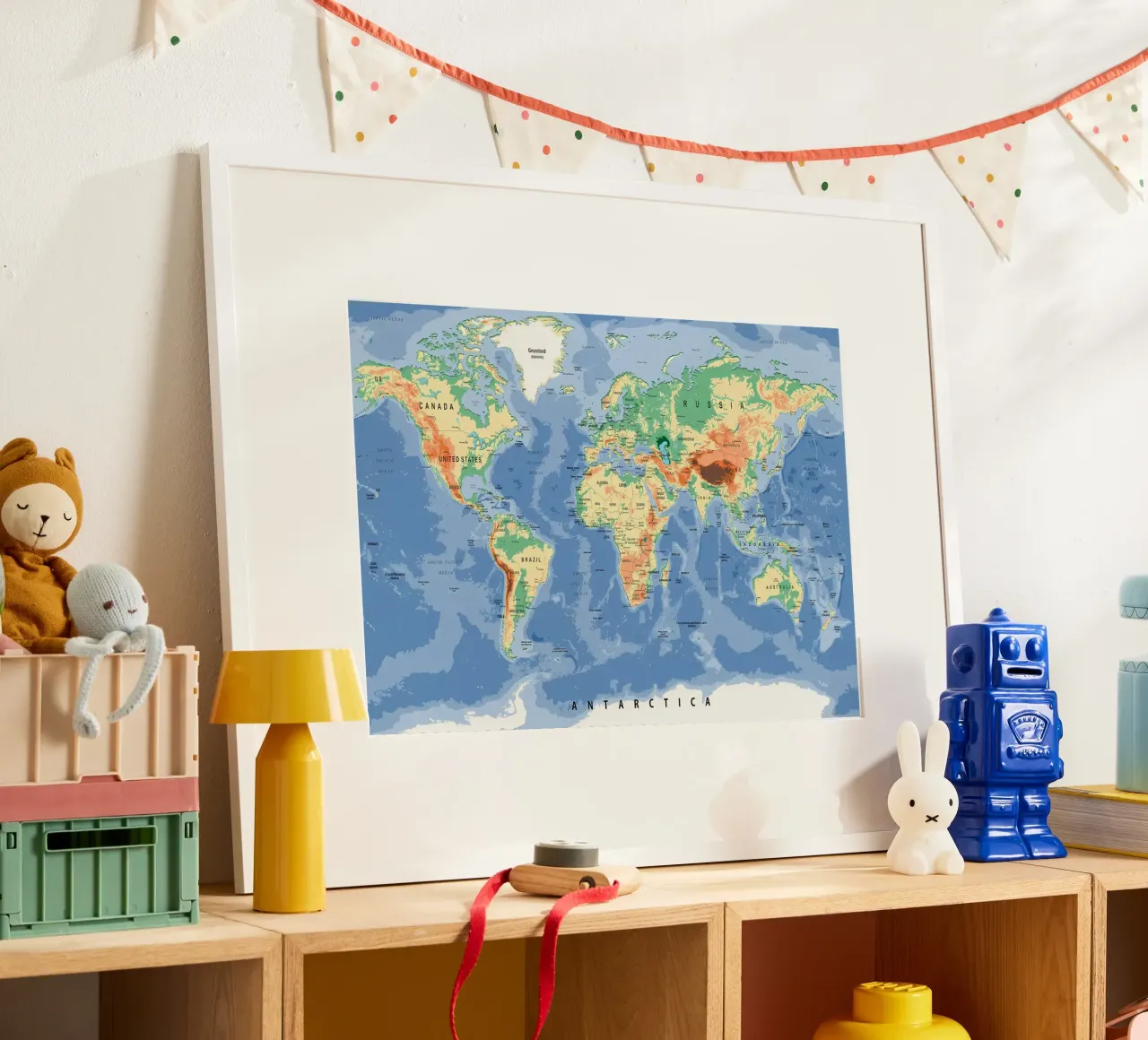 World Map poster by Aiden Garcia