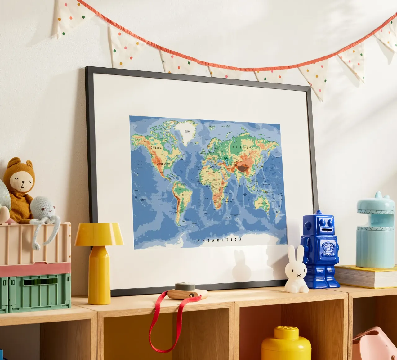 World Map poster by Aiden Garcia