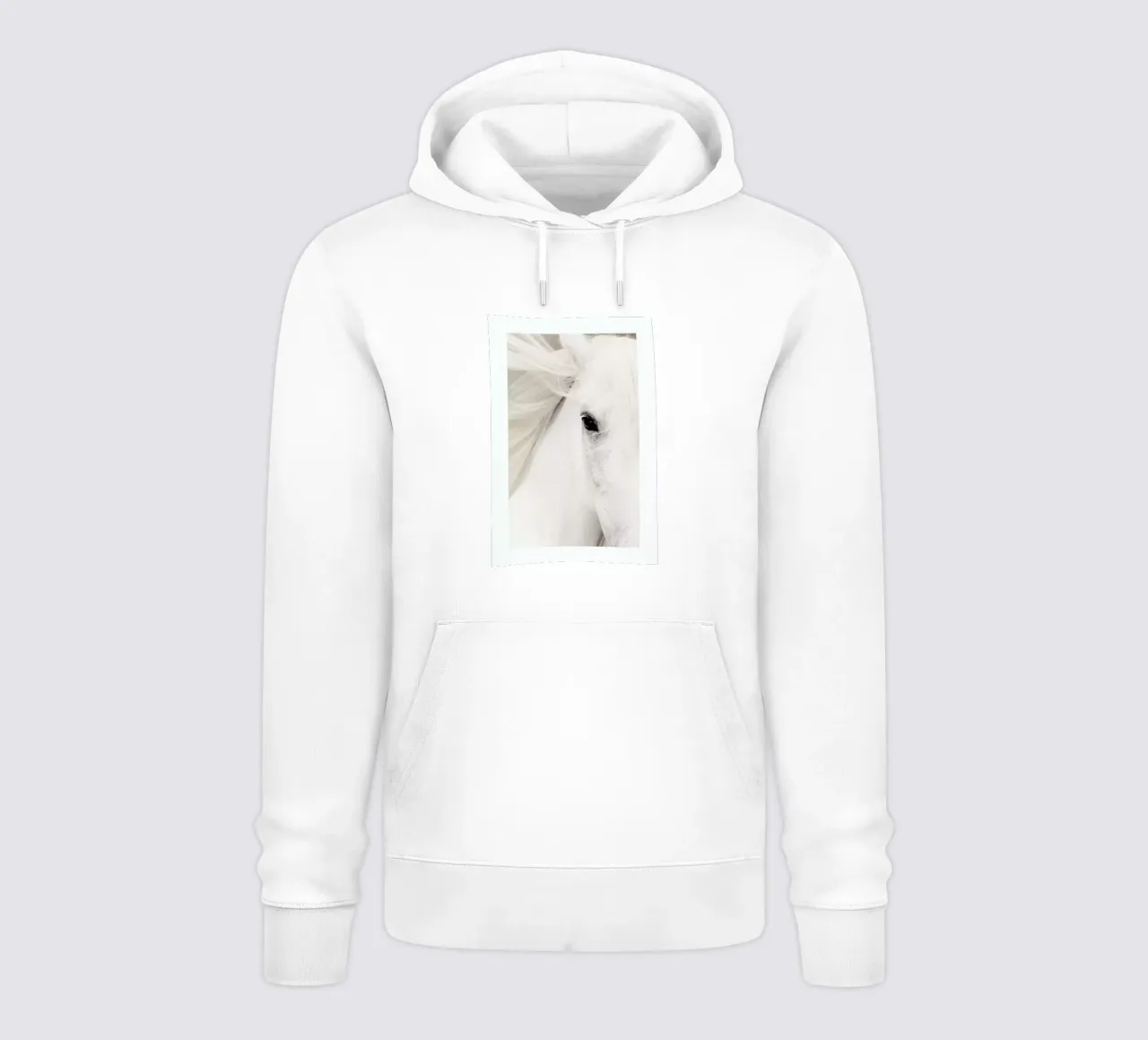 White Horse felpa con cappuccio da Natural Kingdom