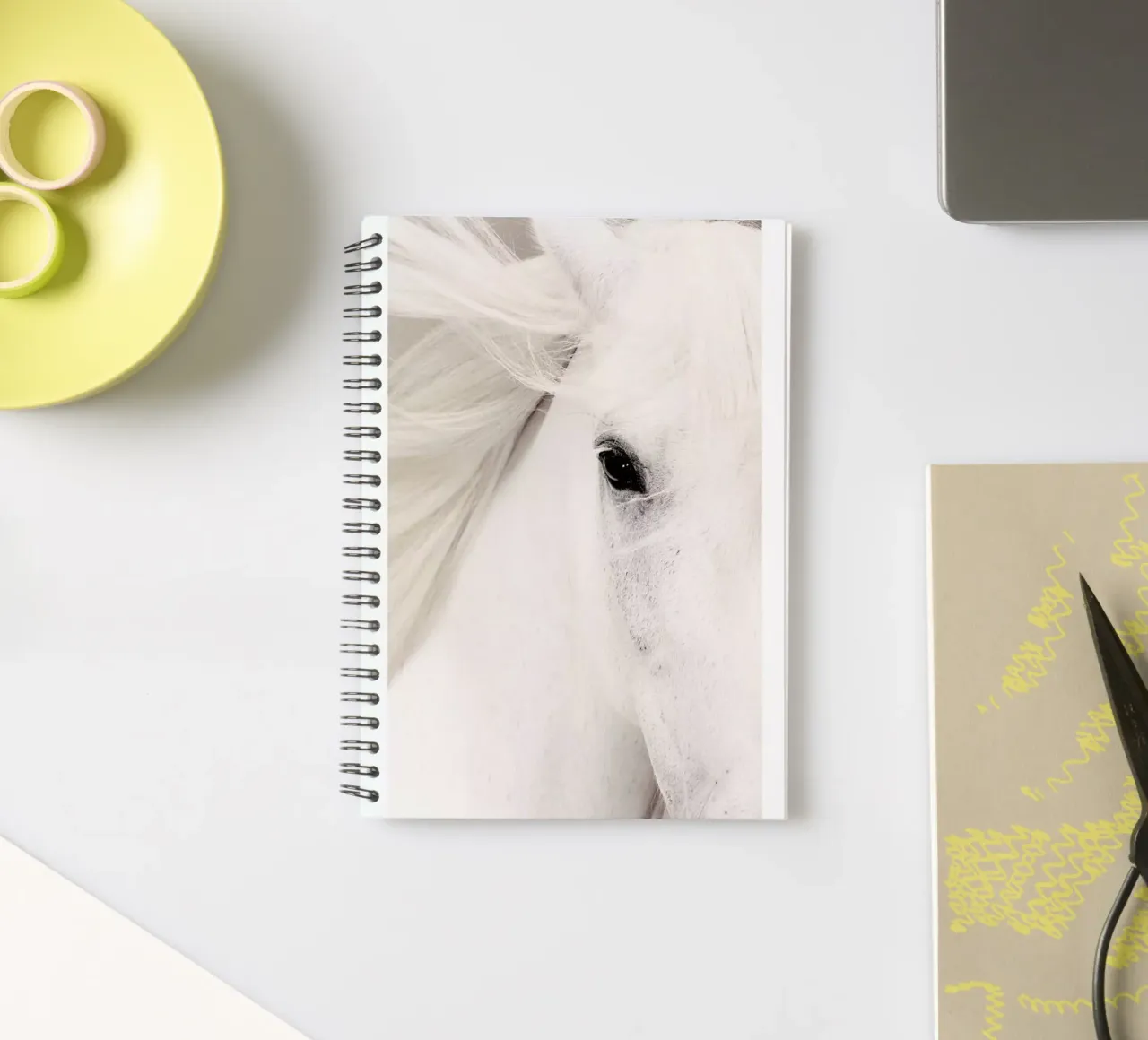 White Horse spiral notebook by Natural Kingdom