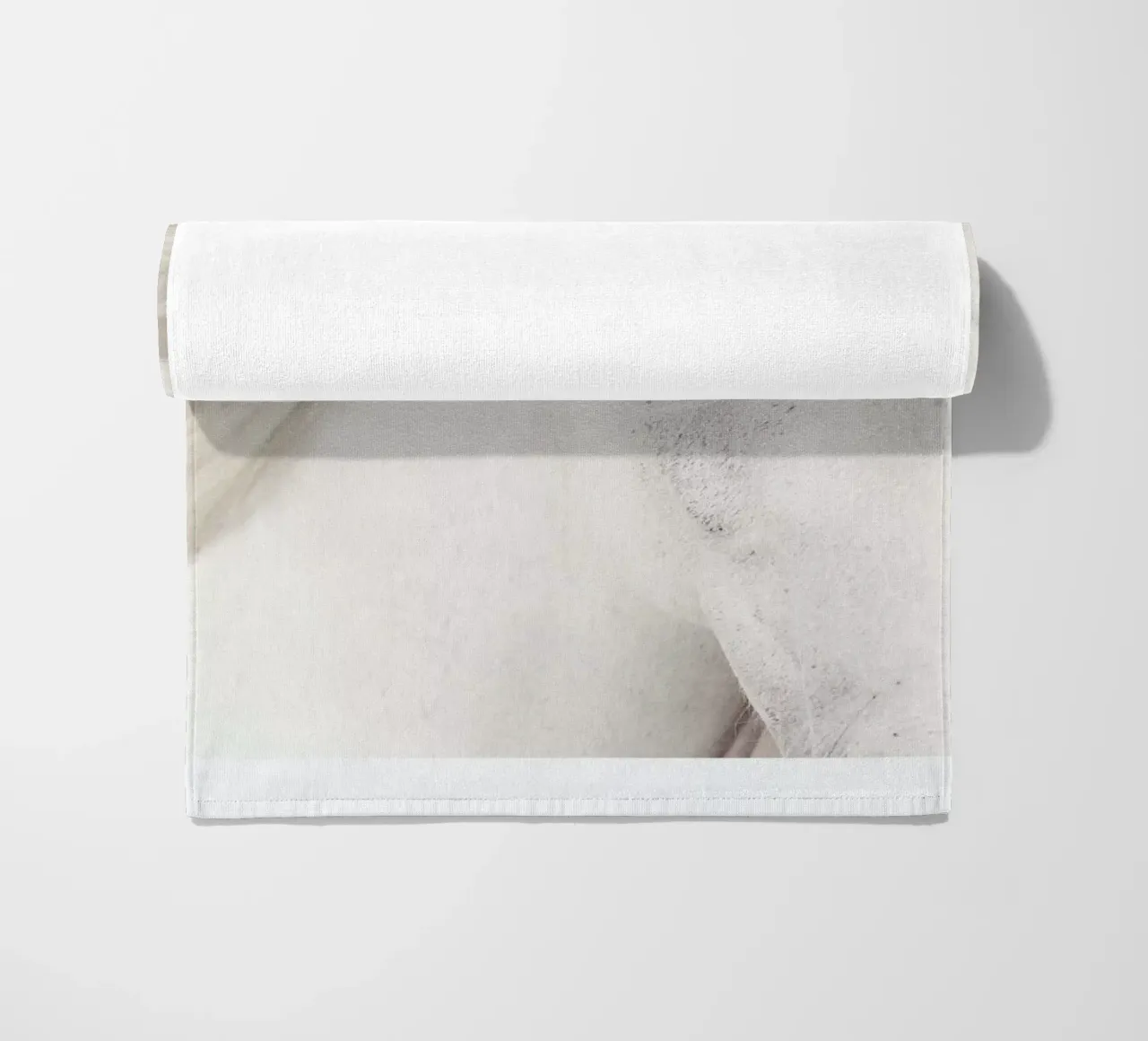 White Horse beach towel by Natural Kingdom