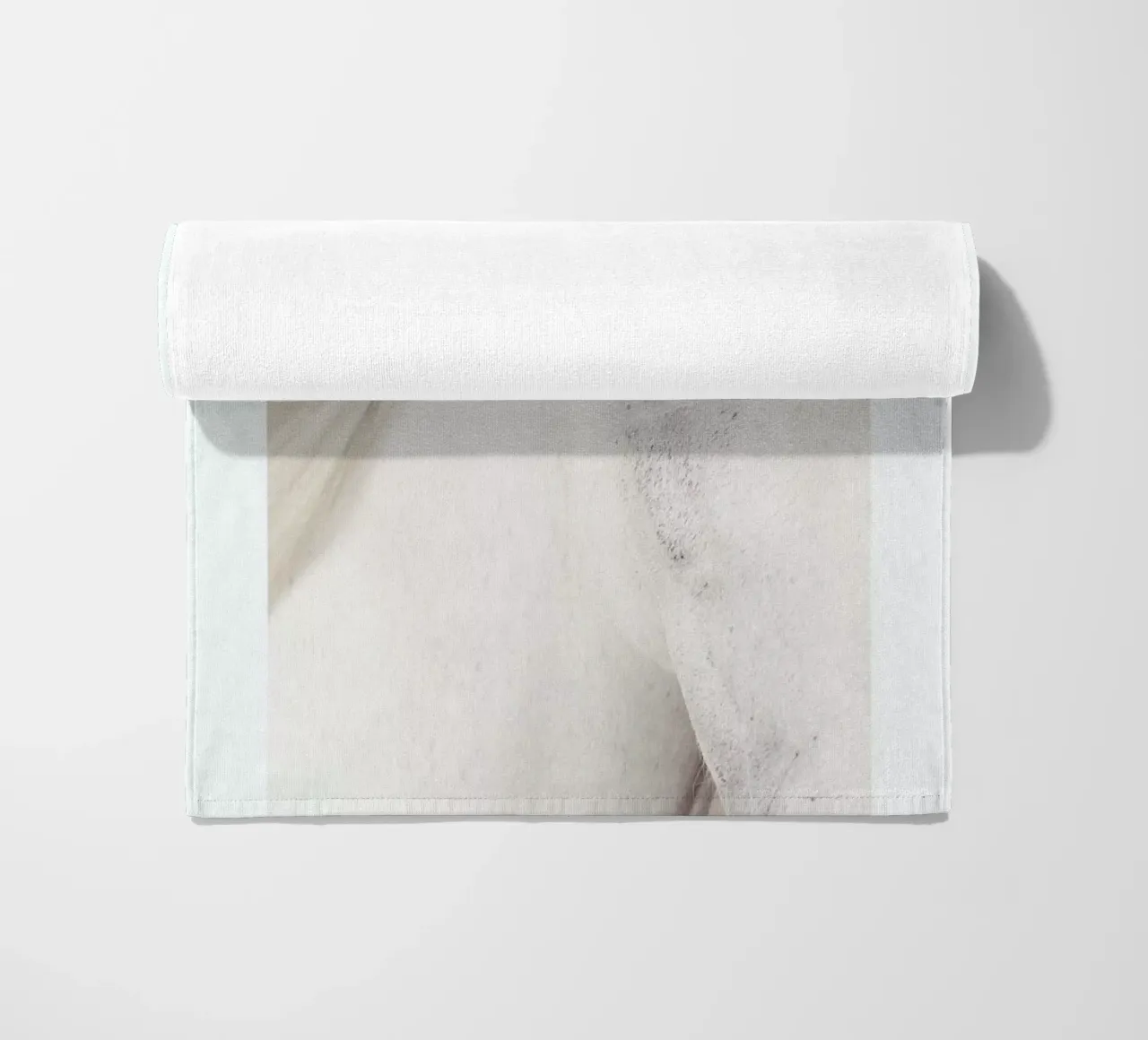 White Horse beach towel by Natural Kingdom