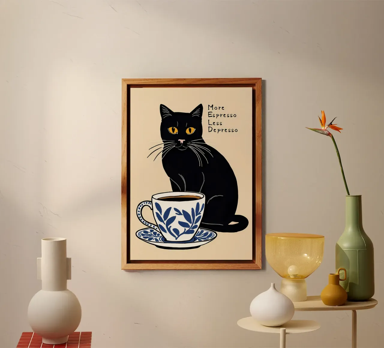 Divertente caffè Catr alluminio dibond da Bartosz Powalka