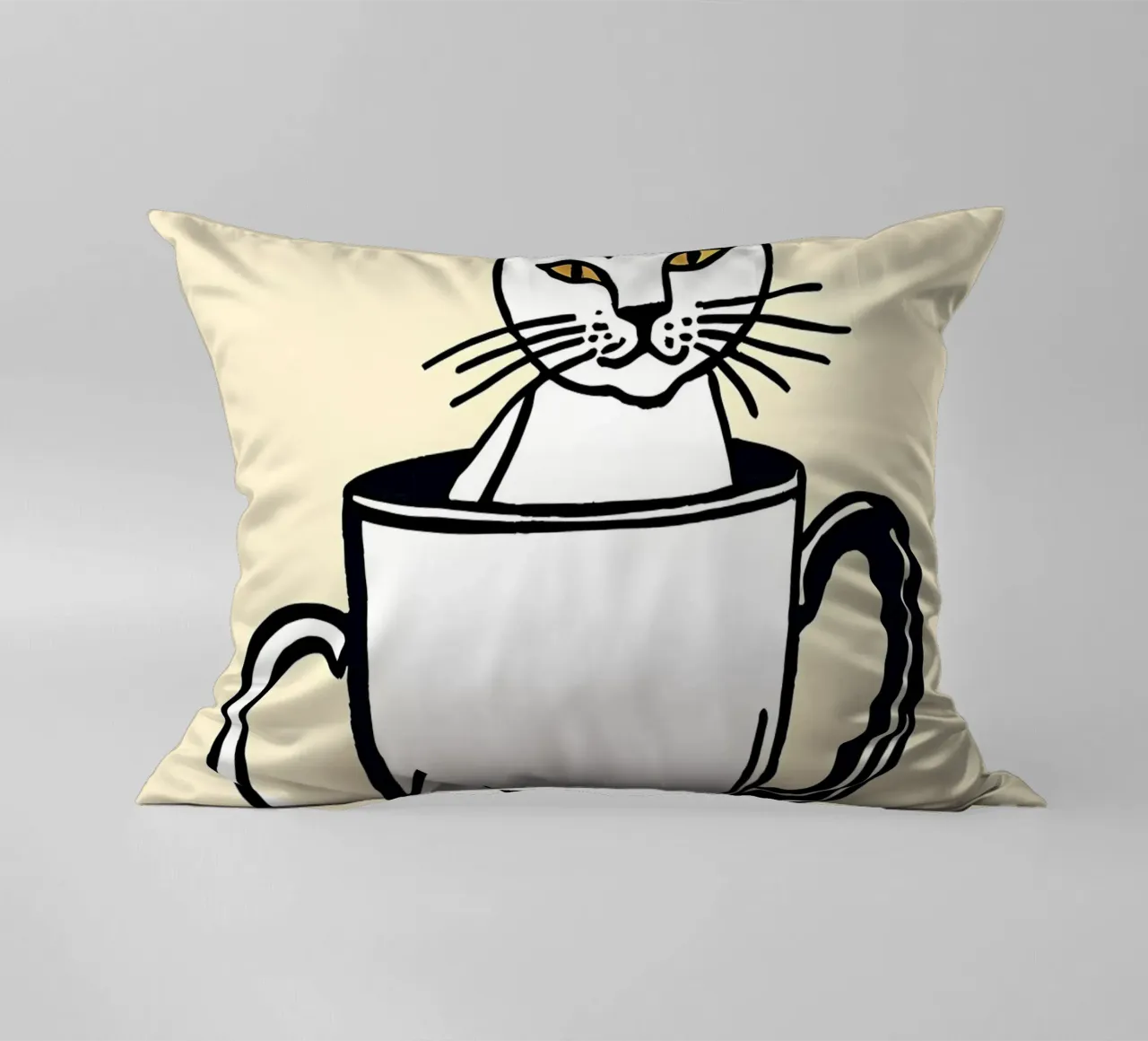 Caffè eccentrico Catr cuscino da Bartosz Powalka