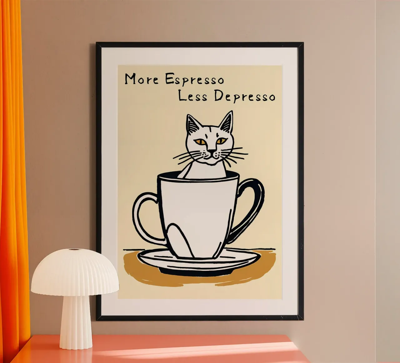 Caffè eccentrico Catr carta hahnemühle da Bartosz Powalka