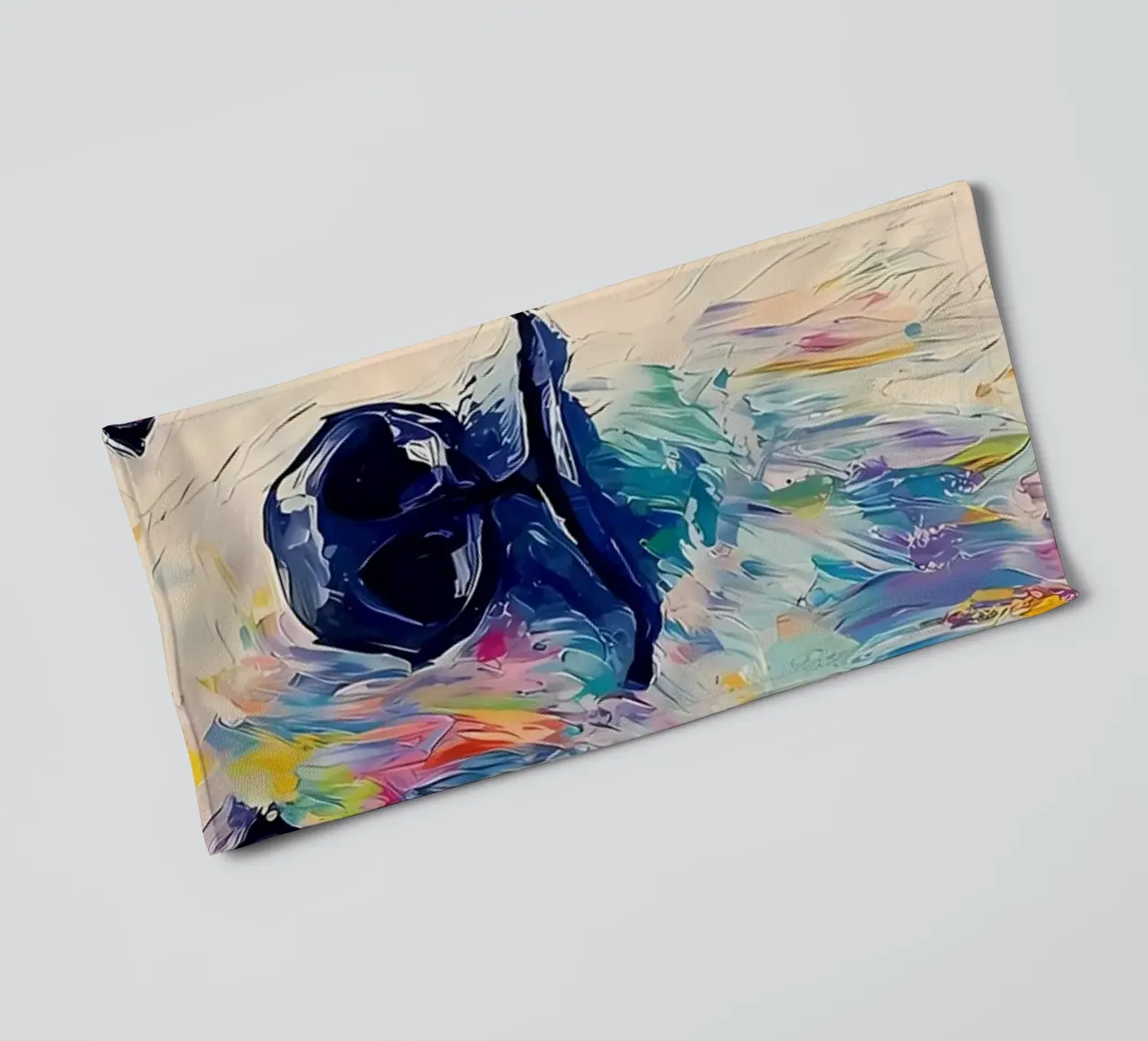 Ours polaire avec papier toilette serviette de bain de Adrian Patel