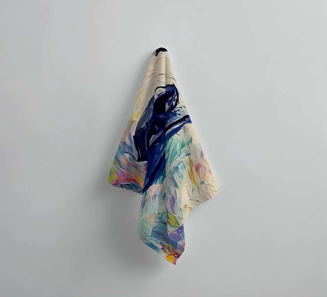 Ours polaire avec papier toilette serviette de bain de Adrian Patel