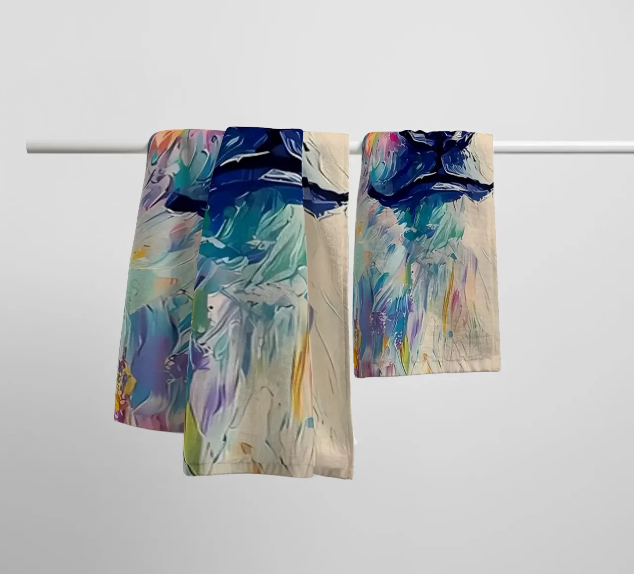Ours polaire avec papier toilette serviette de bain de Adrian Patel