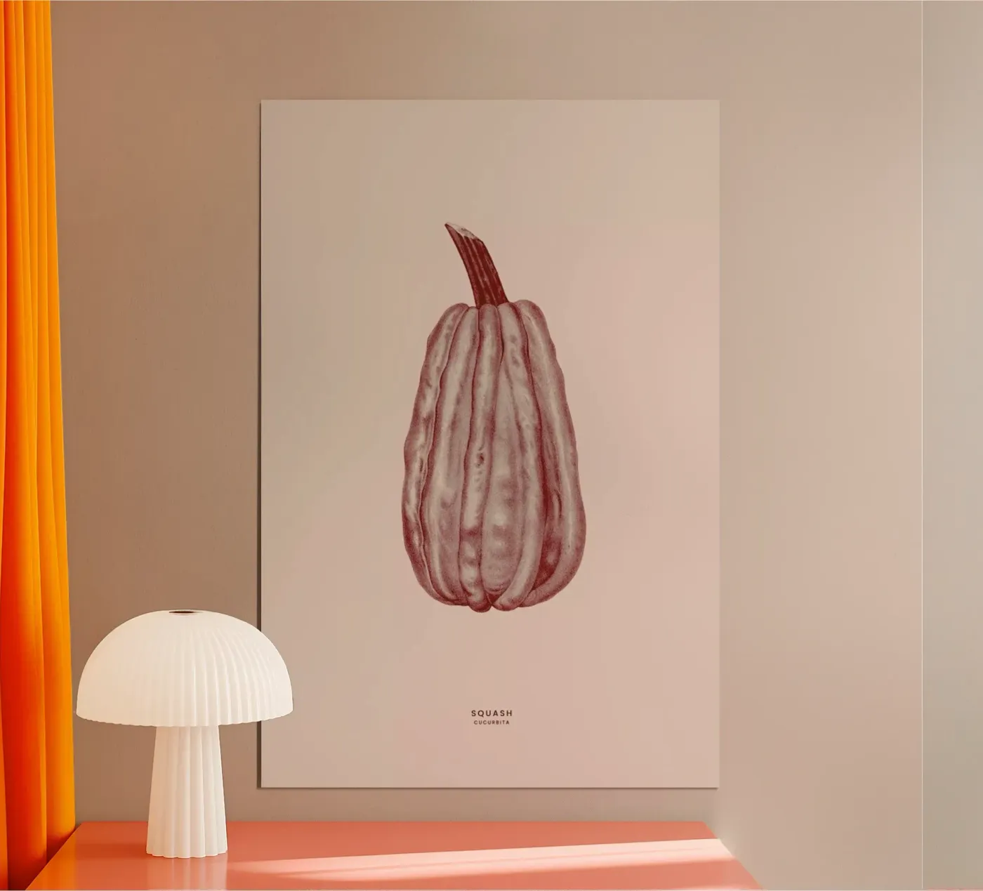 Squash II poster van Flora & Fauna