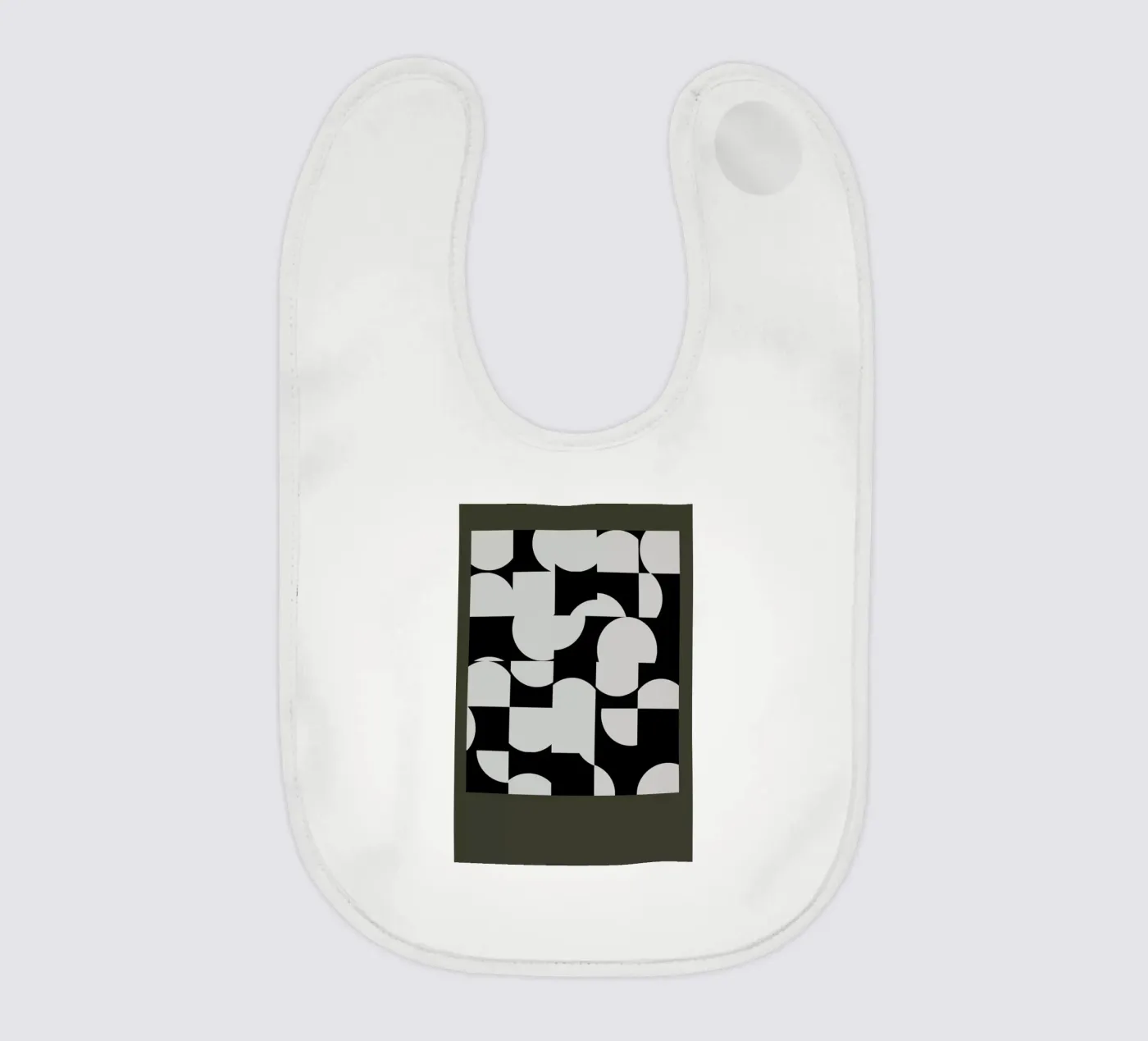 Circle Black Babylätzchen von 170QM