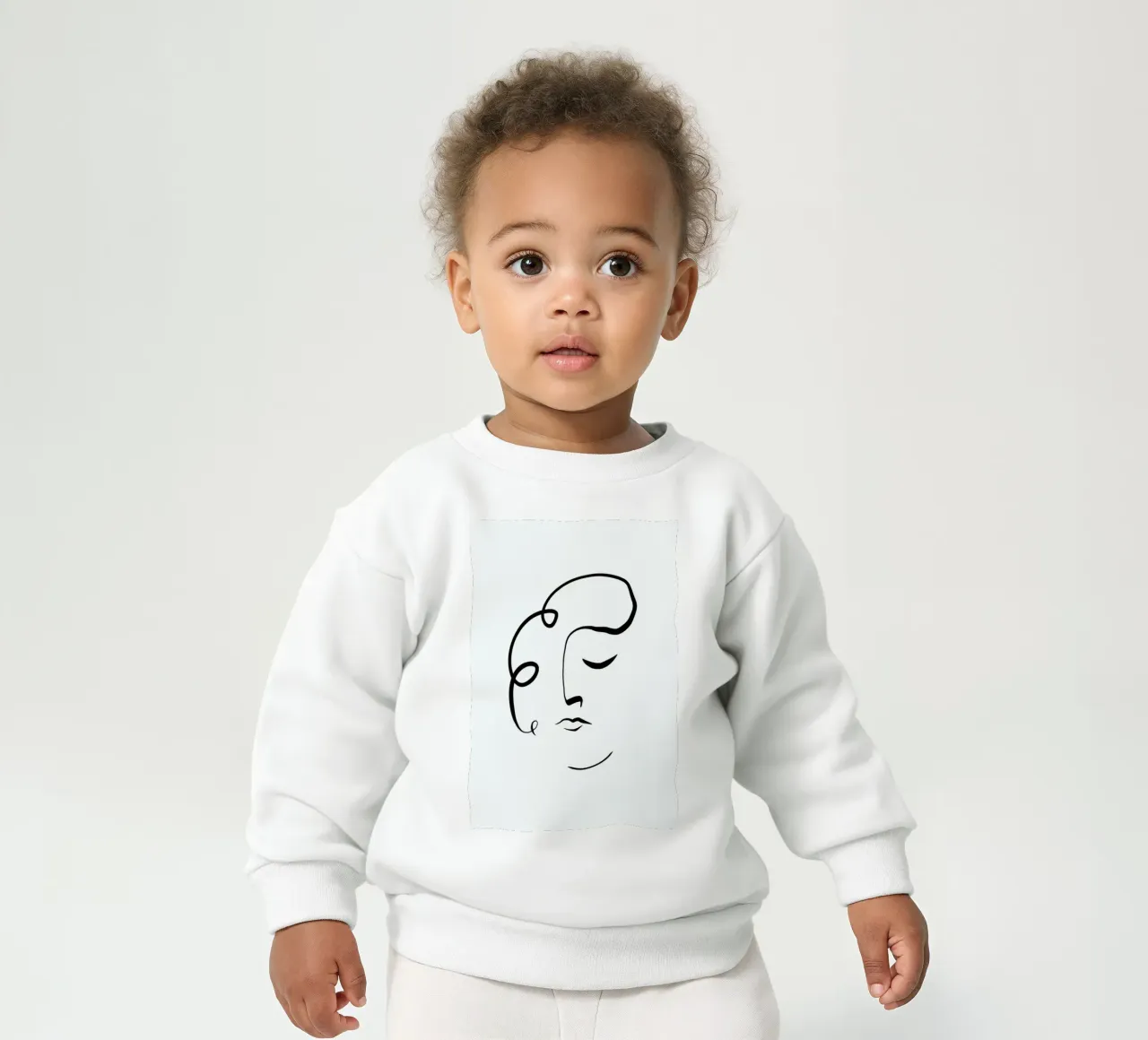 Curls baby sweatshirt by Graphite