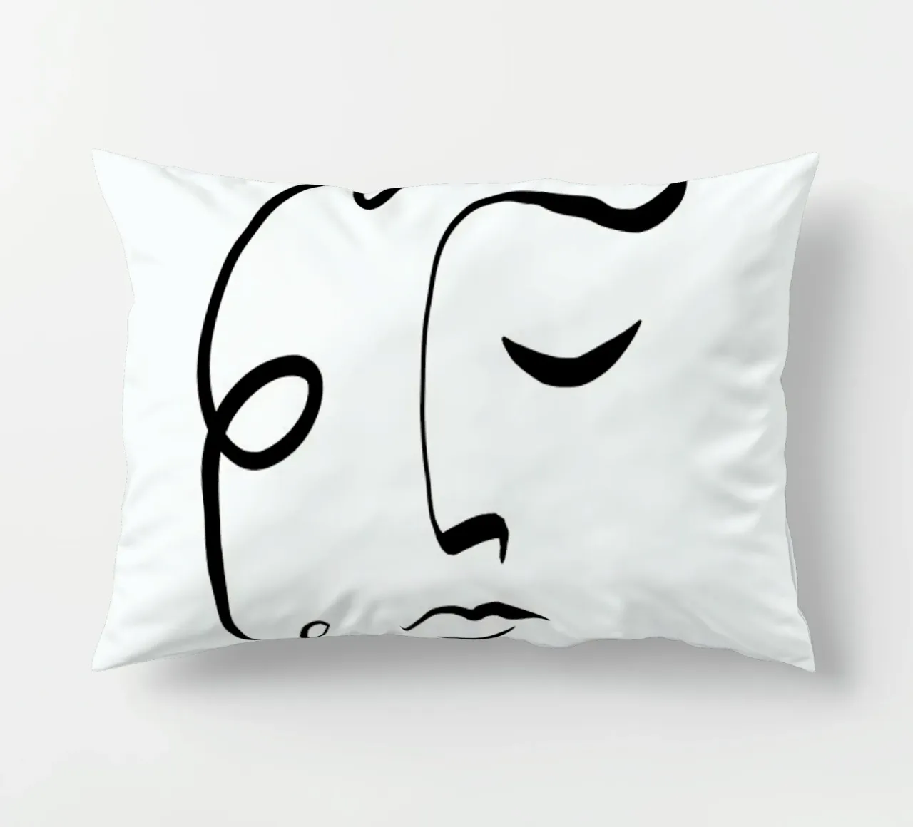 Curls Kissen von Graphite
