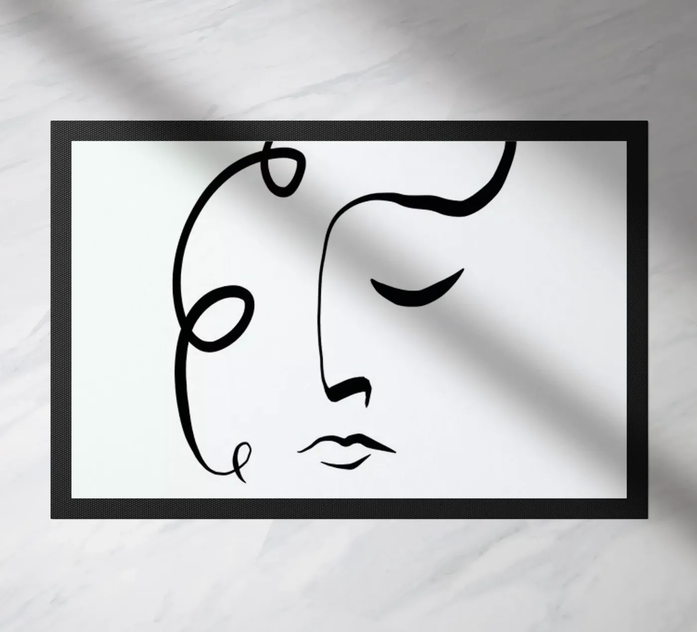 Curls Fußmatte von Graphite