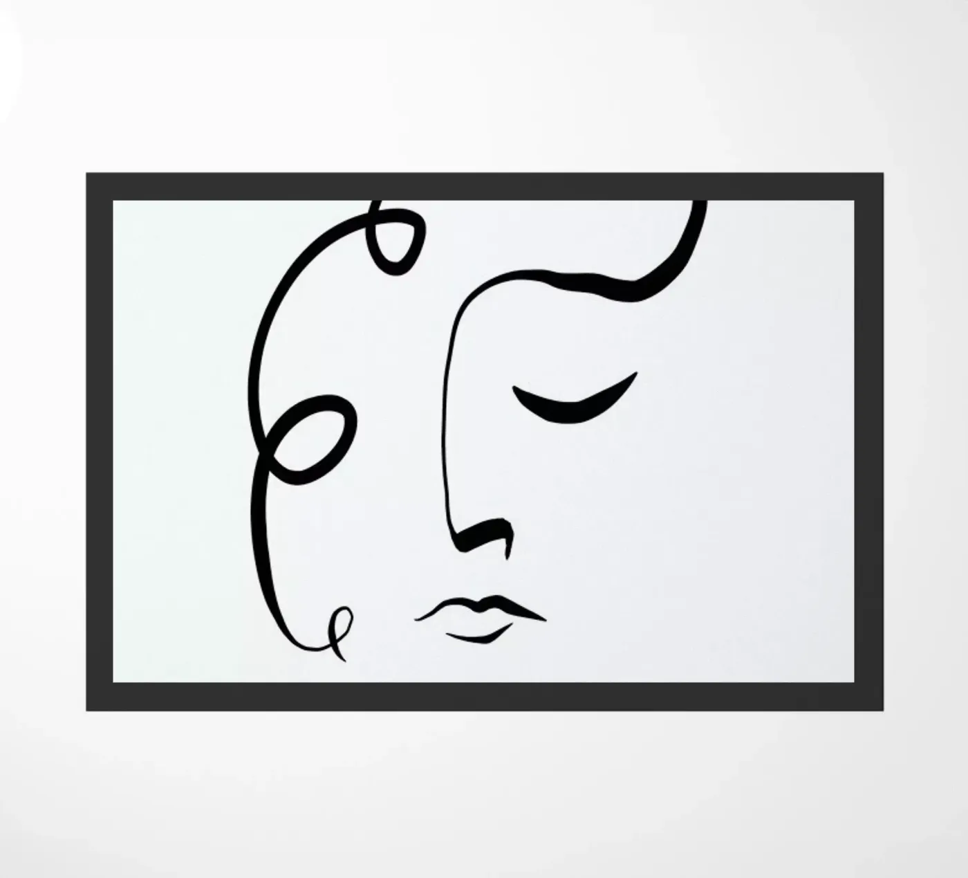 Curls Fußmatte von Graphite