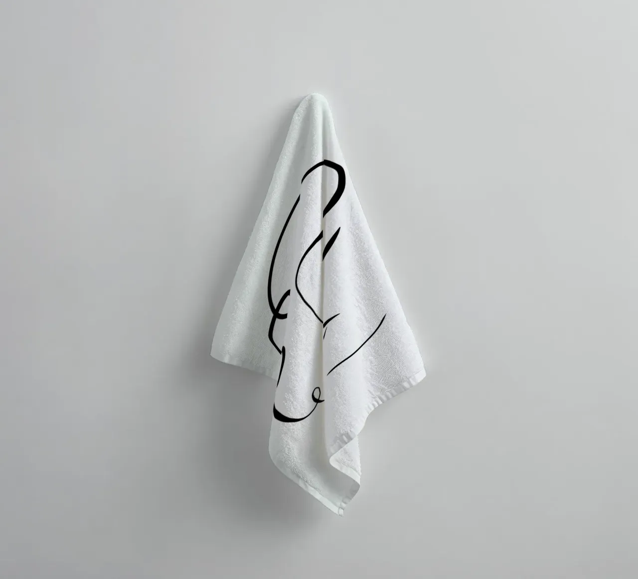 Curls asciugamano da bagno da Graphite