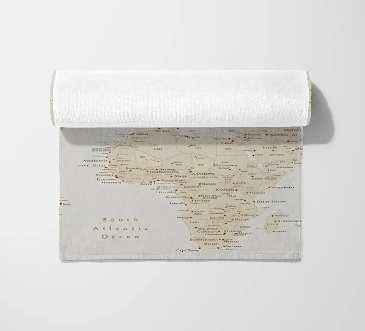 Mappamondo classico d'epoca telo mare da Aiden Garcia