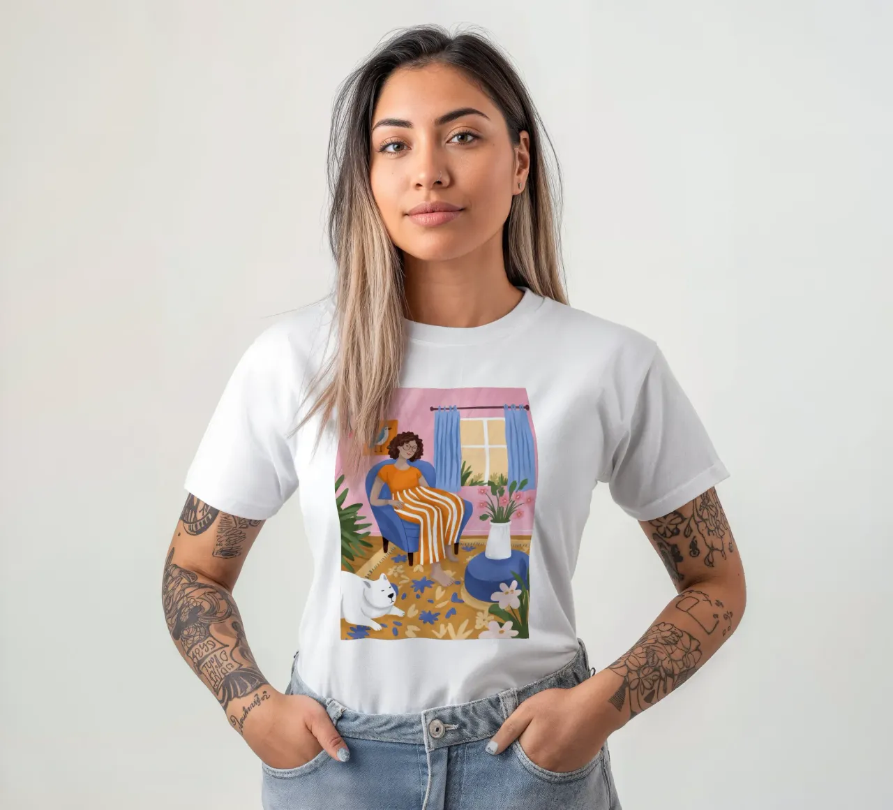 Relaxed Afternoon Glow t-shirt by Lumina Vision