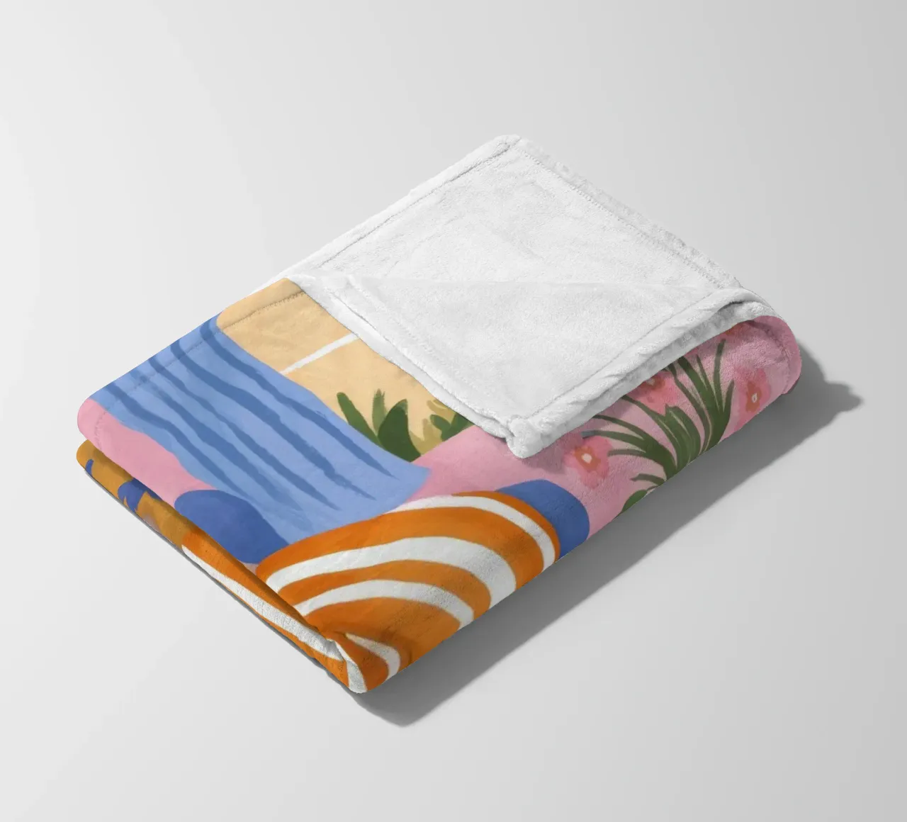 Relaxed Afternoon Glow fleece blanket by Lumina Vision