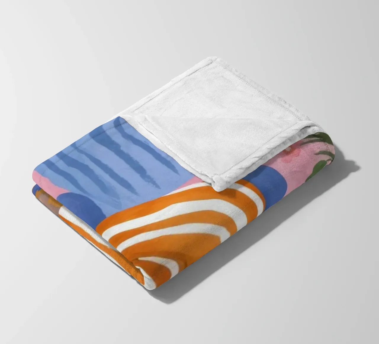 Relaxed Afternoon Glow fleece blanket by Lumina Vision