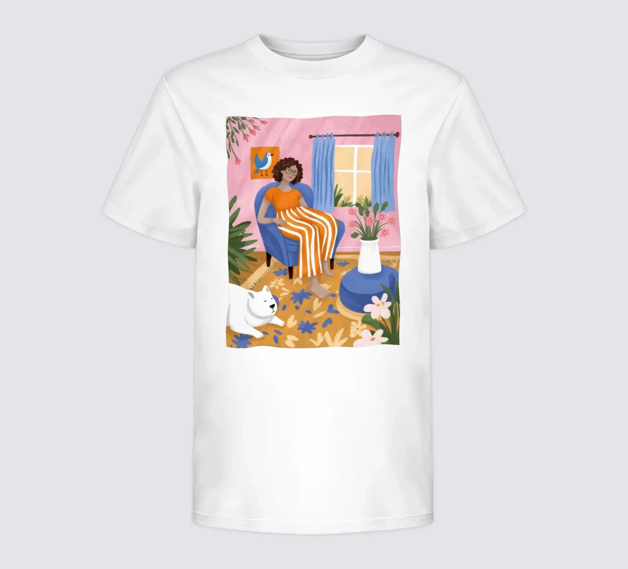 Relaxed Afternoon Glow kids t-shirt by Lumina Vision