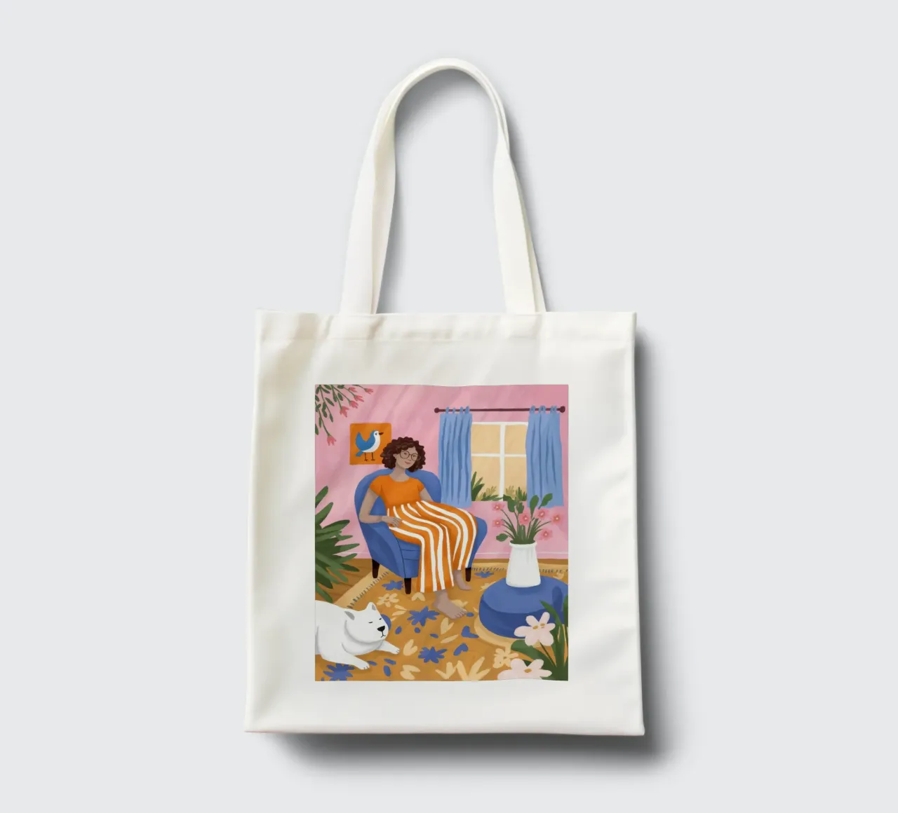 Relaxed Afternoon Glow tote bag by Lumina Vision
