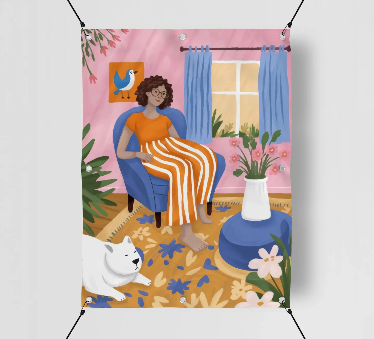 Relaxed Afternoon Glow pvc cover by Lumina Vision