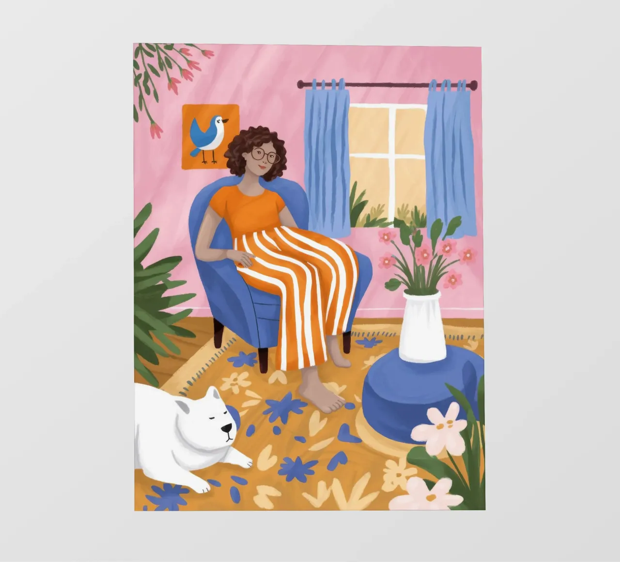 Relaxed Afternoon Glow pvc cover by Lumina Vision