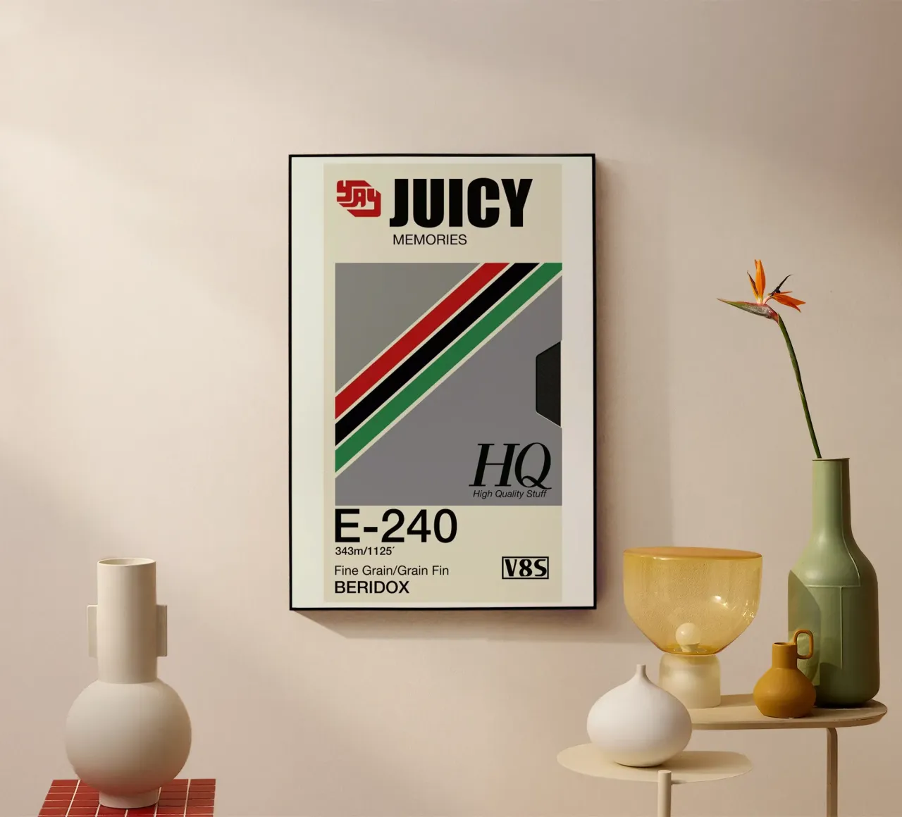 Juicy Memories plexiglass da Matheus Lopes Castro