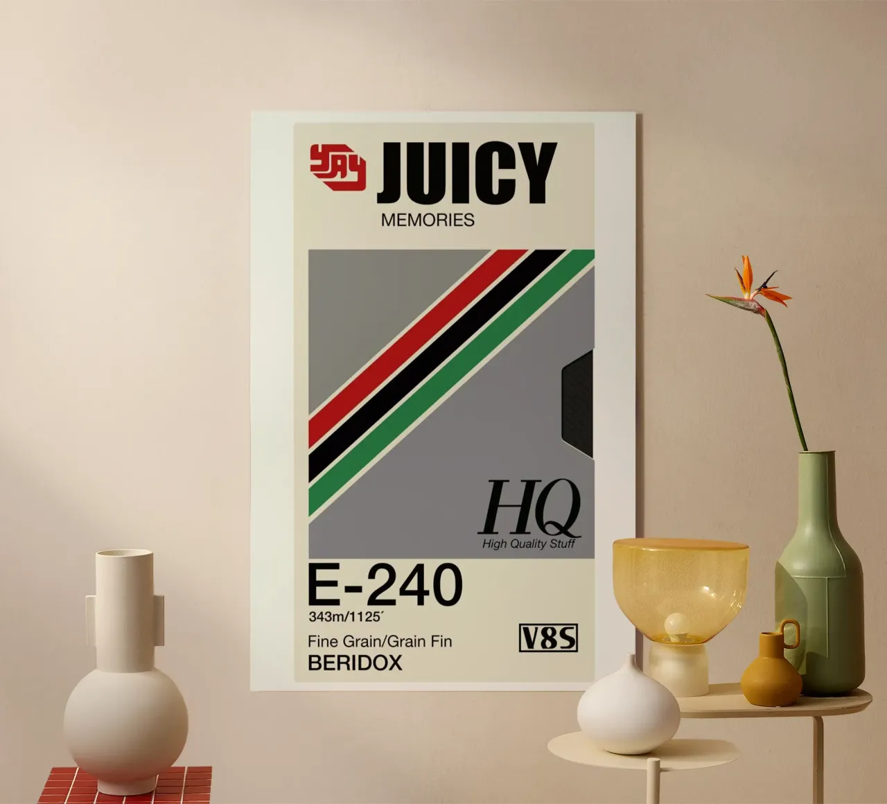 Juicy Memories plexiglass da Matheus Lopes Castro