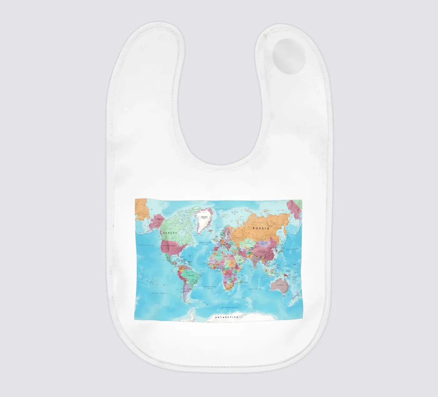 Mappa del mondo bavaglino da Aiden Garcia