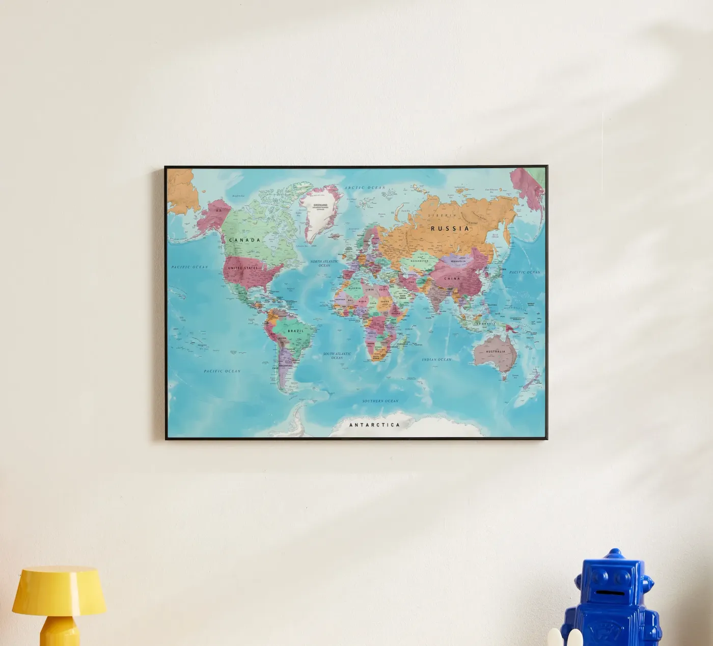 World map forex plate by Aiden Garcia