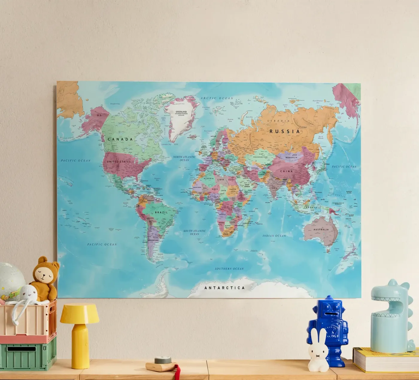 World map forex plate by Aiden Garcia