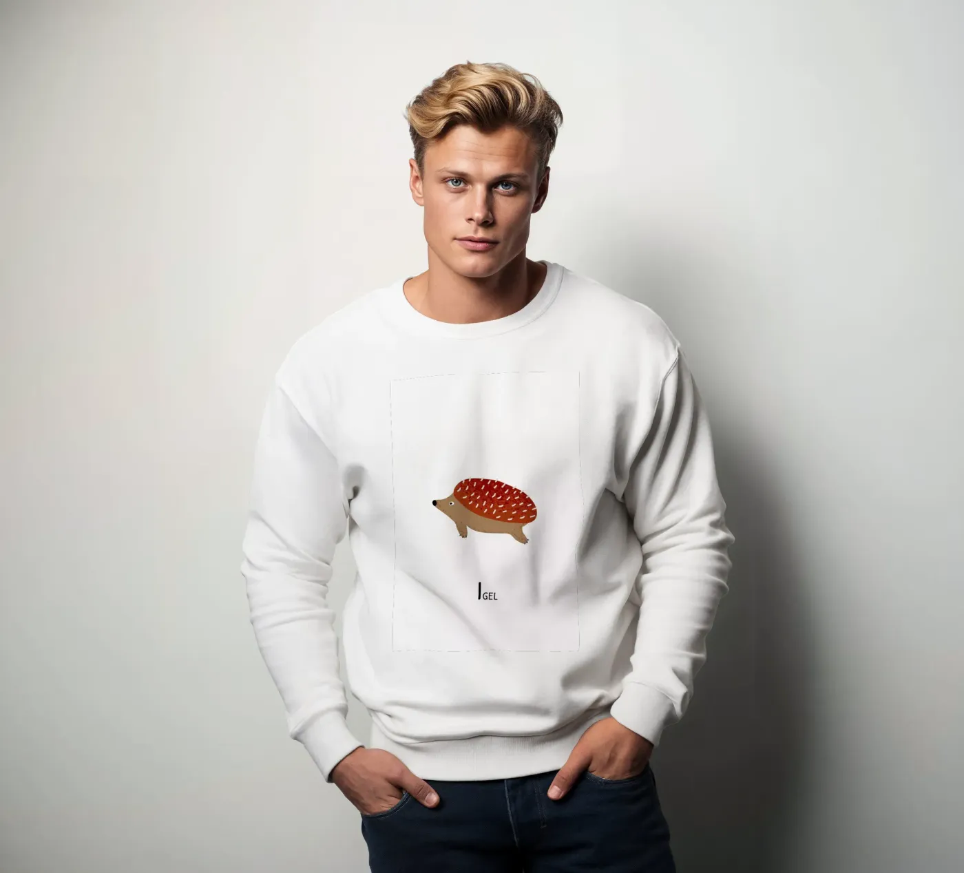 Igel sweatshirt by Little Flourishes