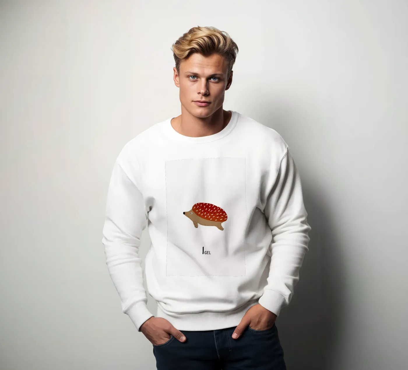Igel sweatshirt by Little Flourishes